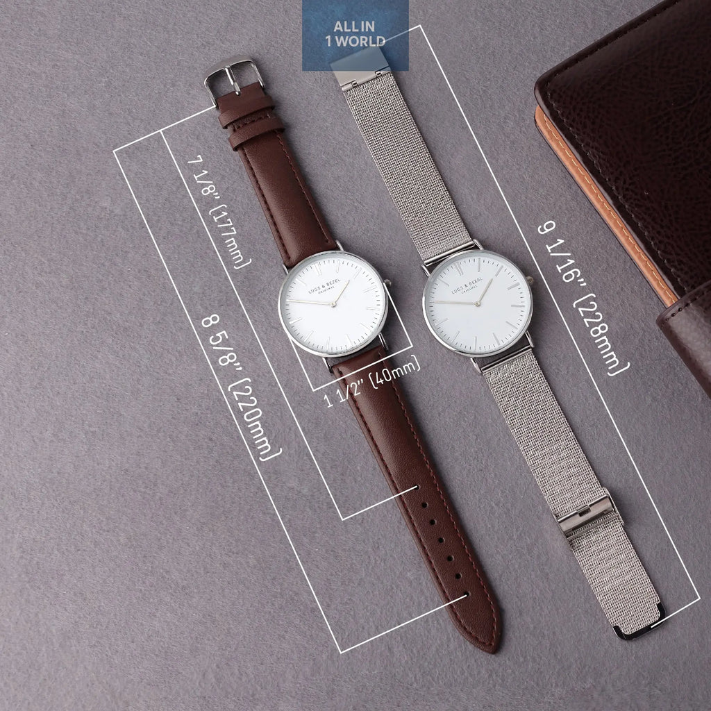 Personalized Mens Watch, Engraved Watch Gift for Boyfriend Husband all in 1 world