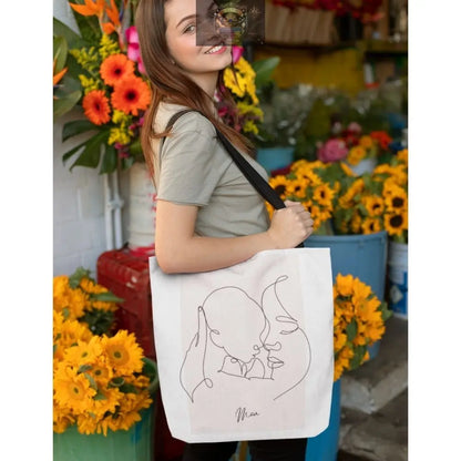 Mom and I Shopper Tote Bag Medium ALL IN 1 WORLD