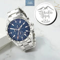 Personalized Mens Watch, Boyfriend Gift, Anniversary Gift all in 1 world