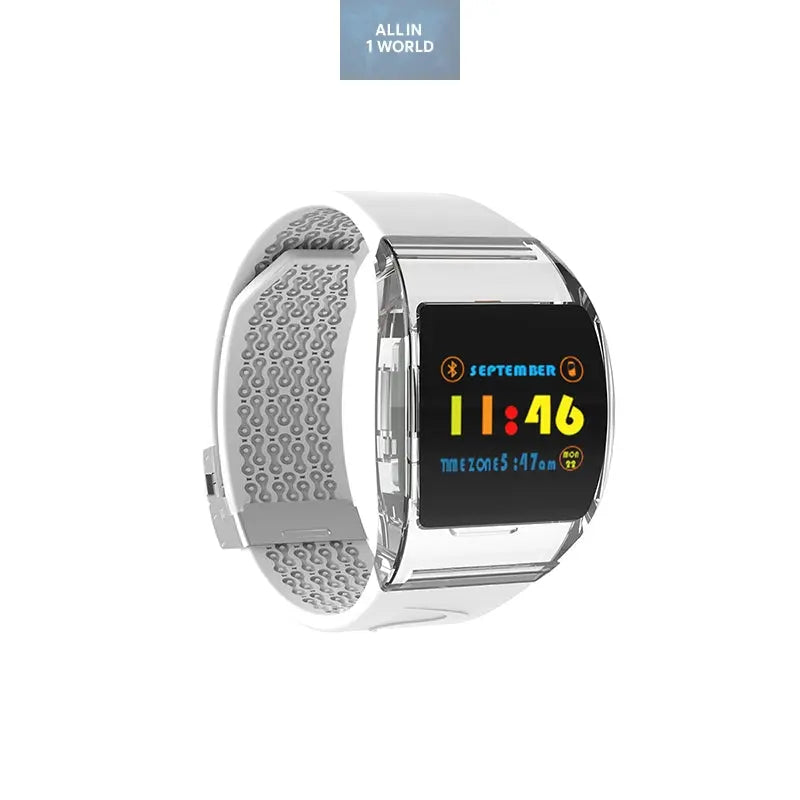 Smart Watch Health Monitor Arc Glass Bracelet all in 1 world