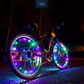 Bicycle Light Colorful Mini Led Bike Wheel Spoke Light @all in 1 world all in 1 world