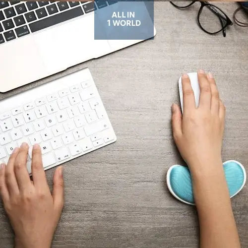 Memory Foam Wrist Mouse Pad all in 1 world