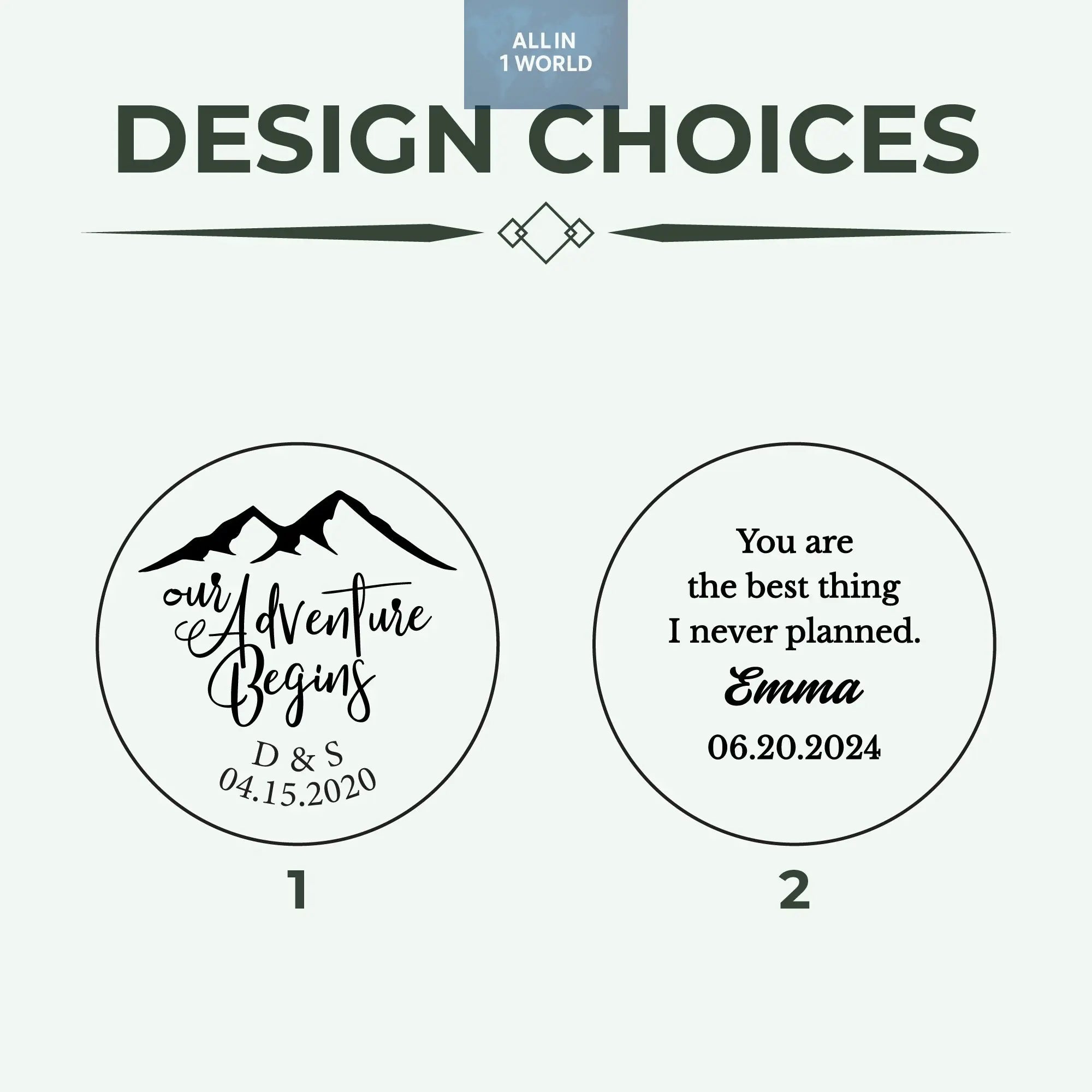 Personalized Mens Watch, Boyfriend Gift, Anniversary Gift all in 1 world