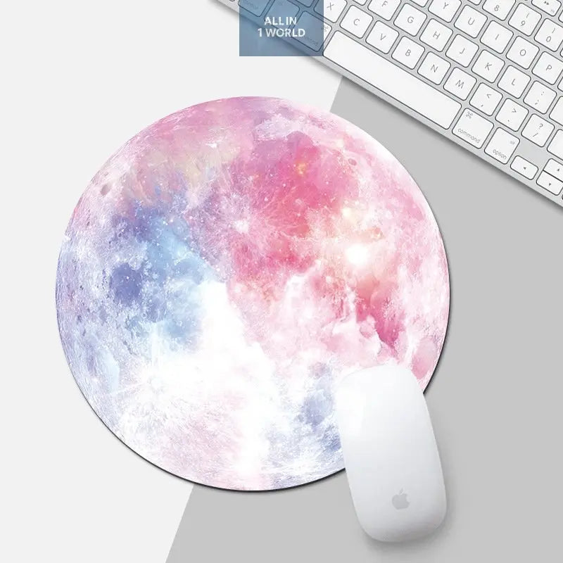 Galaxy Moon Mouse Pad all in 1 world