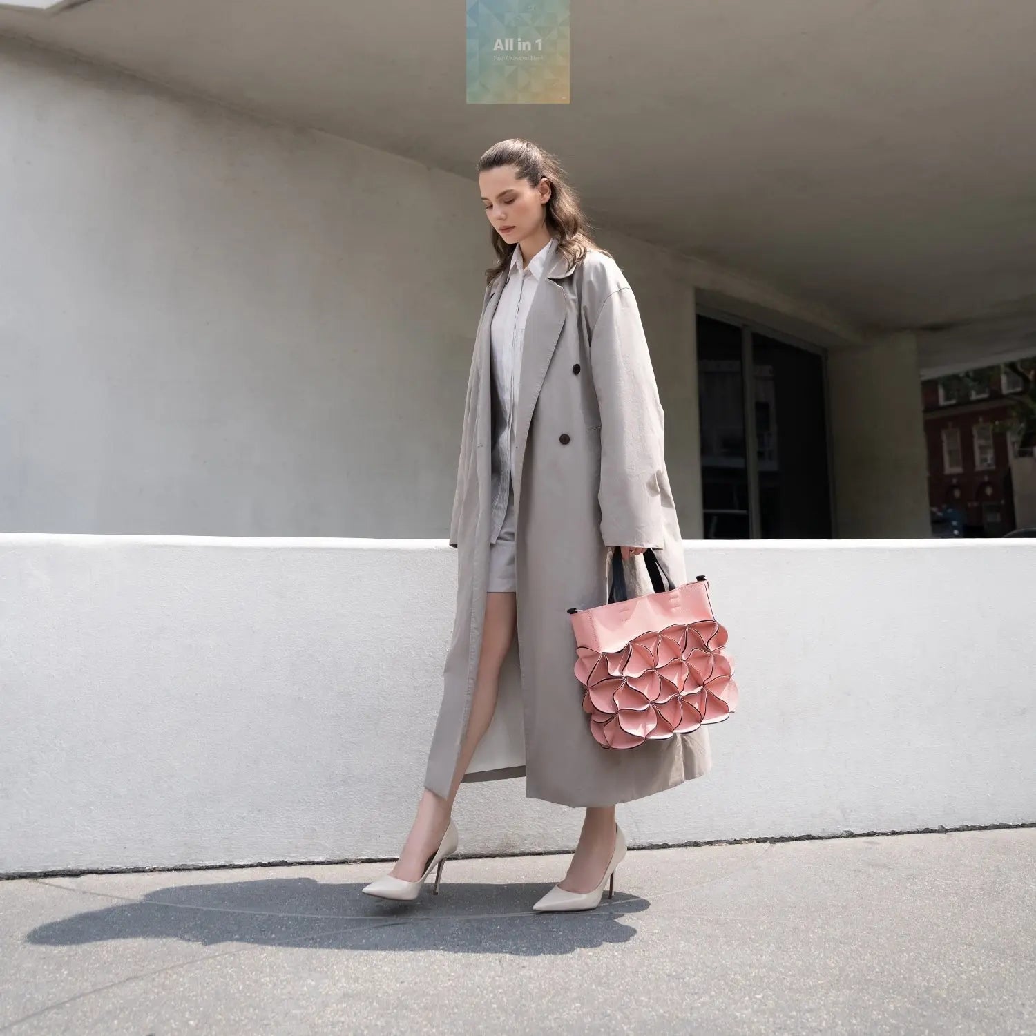 Blossom Shoulder Bag - Large Lemon Jason