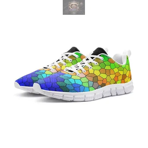 VIPER 54TV Mosaic Abstract Running Sneakers ALL IN 1 WORLD