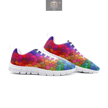 VIPER 54TV Mosaic Abstract Running Sneakers ALL IN 1 WORLD