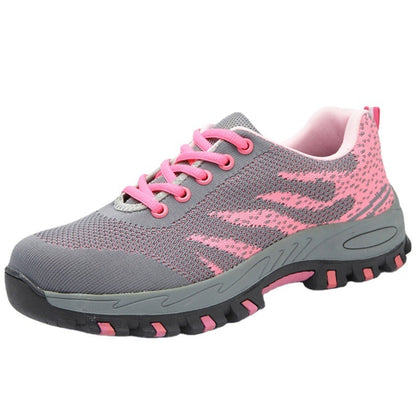 Women's safety work sneaker, top view