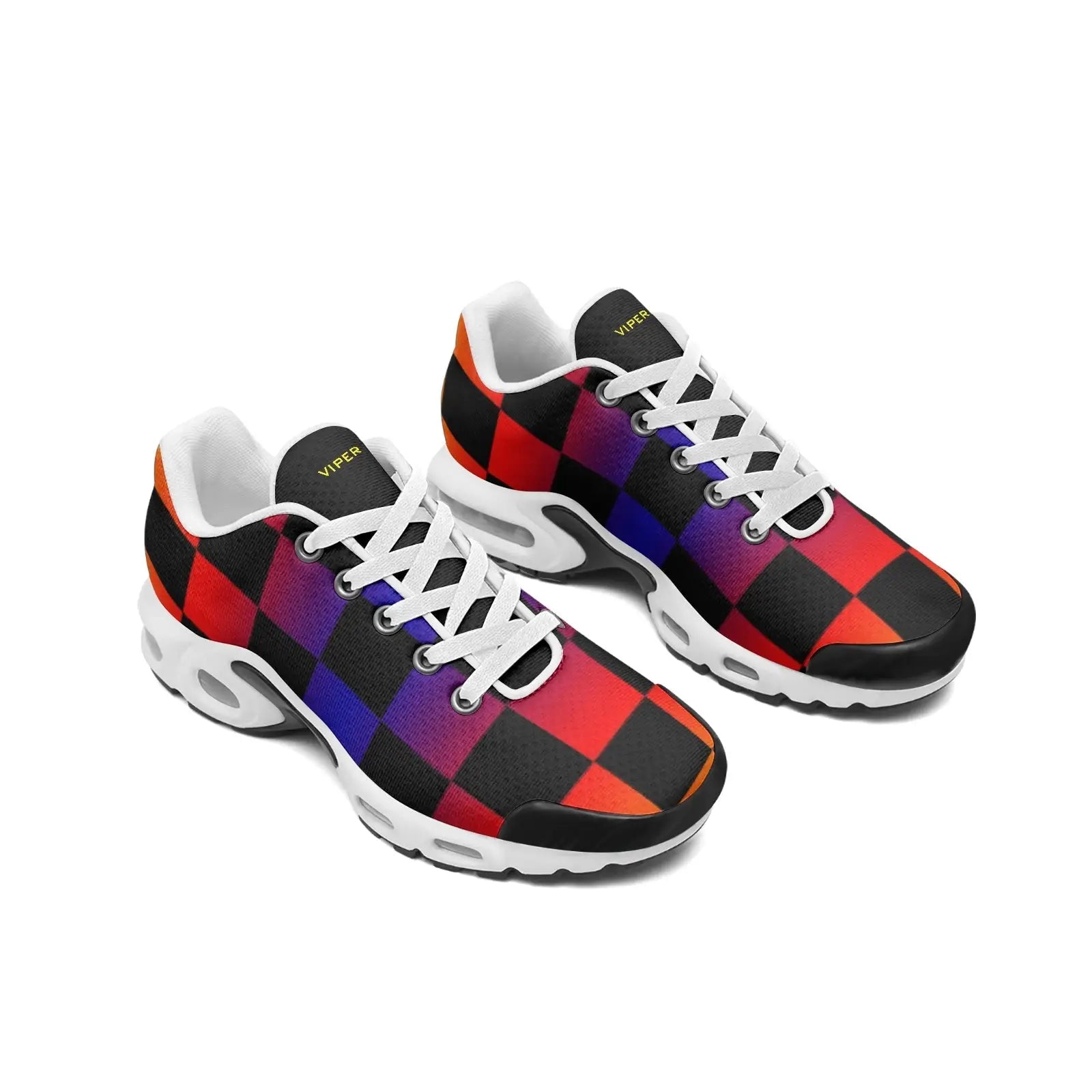 VIPER 55TT Abstract Cube Unisex Sneakers ALL IN 1 WORLD