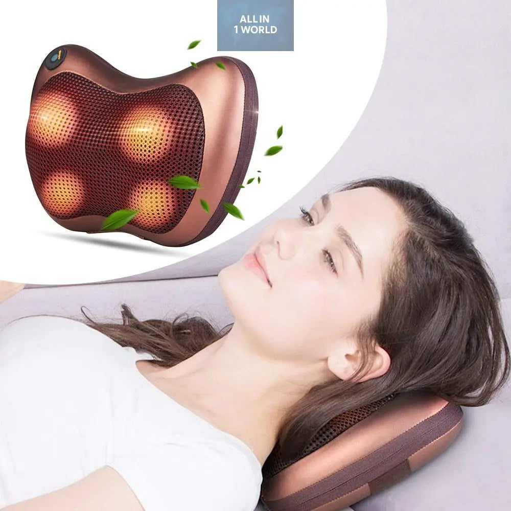4 heads Massage Pillow all in 1 world
