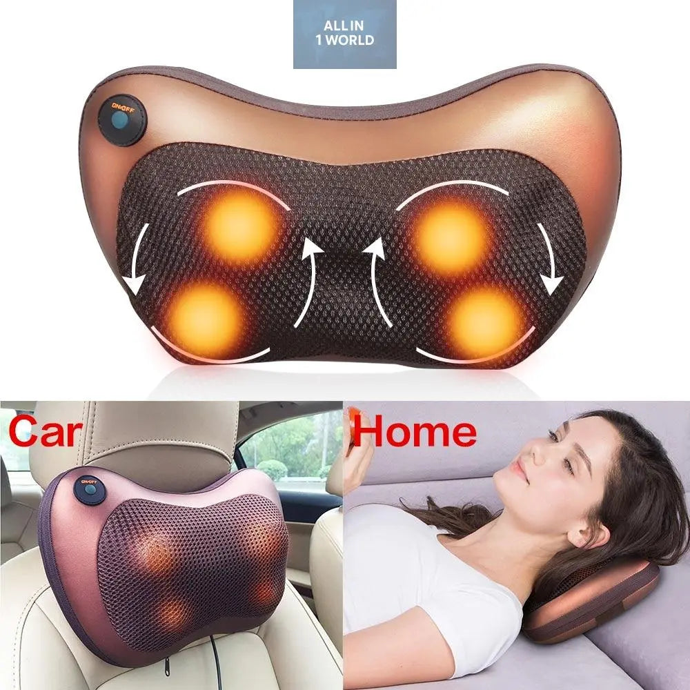 4 heads Massage Pillow all in 1 world