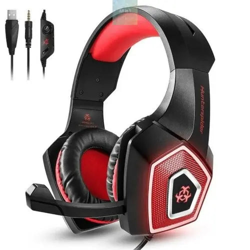 Gaming Headset with Microphone Stereo LED  @all in 1 world all in 1 world